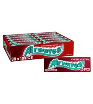 airwaves-cherry-menthol-30-x-14g.jpg Airwaves Cherry Menthol (30 x 14g)