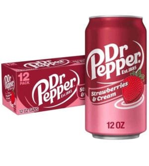 Dr Pepper Strawberry And Cream (12 x 355ml)
