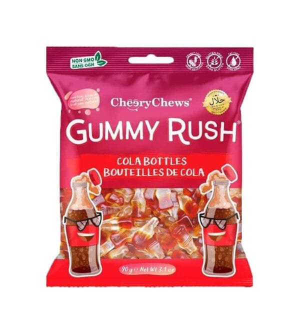 gummy-rush-cola-bottles-12-x-90g.jpg Gummy Rush Cola Bottles (12 x 90g)