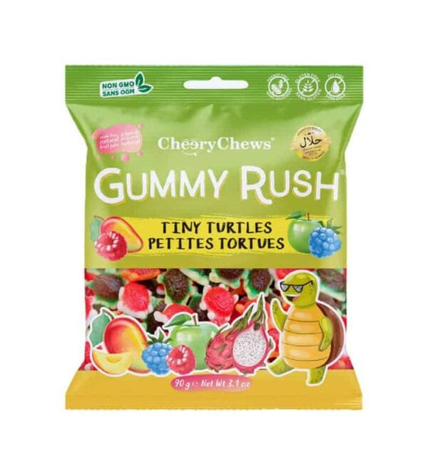 Gummy Rush Tiny Turtles (12 x 90g)