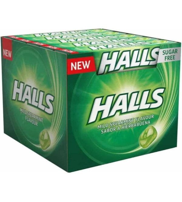 Halls Mild Spearmint (20 x 33.5G)