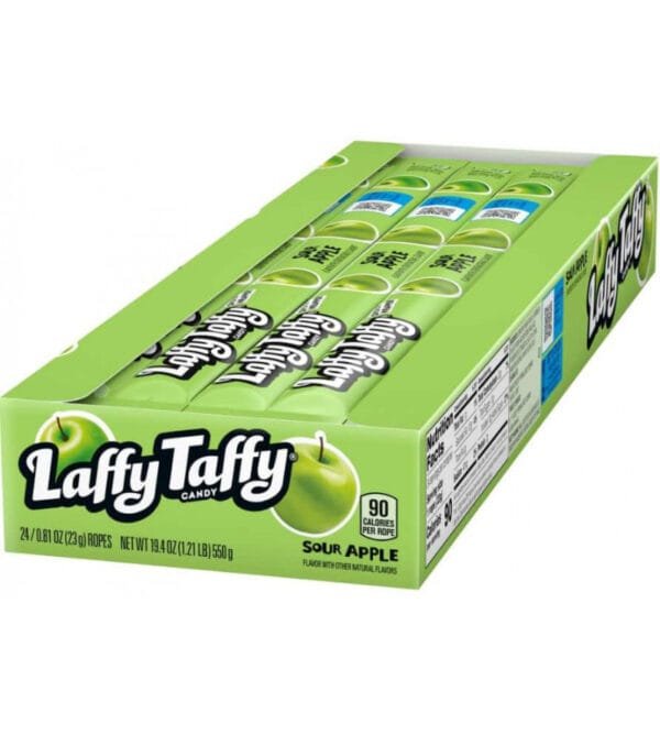 laffy-taffy-sour-apple-24-x-23g.jpg Laffy Taffy Sour Apple (24 x 23g)