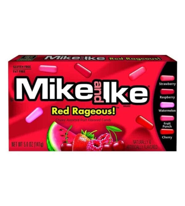 Mike And Ike Red Rageous (12 x 120g)