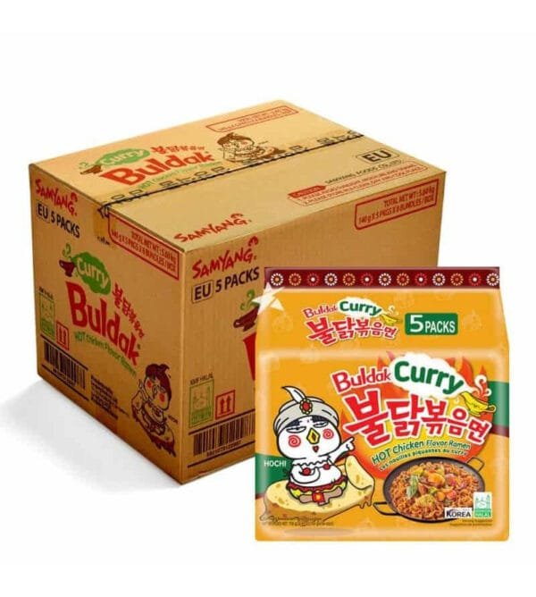Samyang Buldak Curry Ramen (40 x 140g)