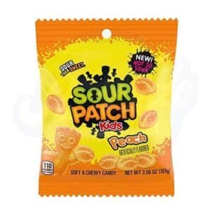 Sour Patch Peach Bags (12 x 101g)