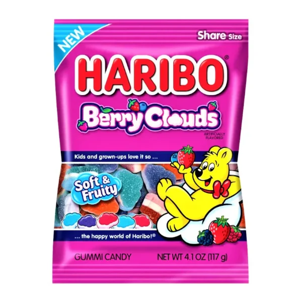 Haribo Berry Clouds (12 x 117g) - USA