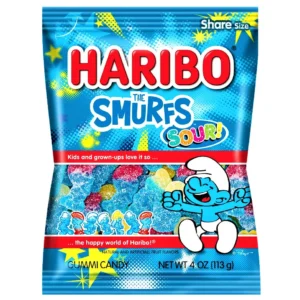 Haribo Sour Smurfs (12 x 113g) - USA