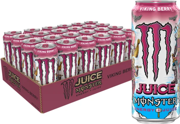 Viking berry monster 24 pack Monster Energy Juice Viking Berry (24 x 473ml)