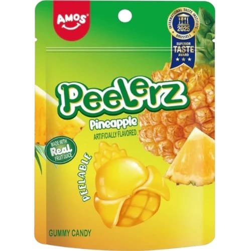 Amos Peelerz Gummy Pineapple (12 x 65g)