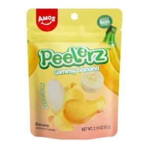 Amos Peelerz Gummy Banana (12 x 65g)