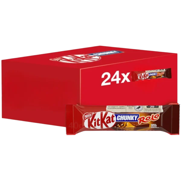 kitkat rolo chunky Kit Kat Chunky Rolo (24 x 42G)