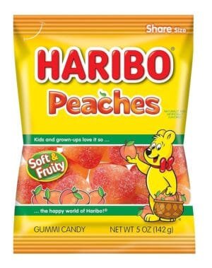 Haribo Peaches (12 x 142g) - USA