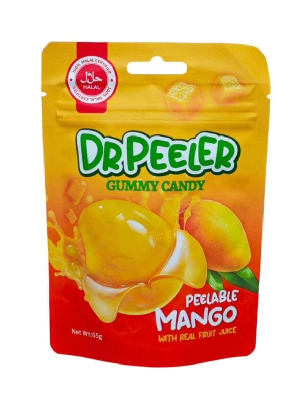 Dr Peeler Mango Peelable Gummy Halal Dr Peeler Mango Peelable Gummy Halal (12 x 65g)