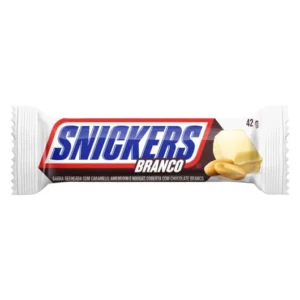Snickers Branco White 42g (Brazil) Snickers Branco White Chocolate (20 x 42g) - Brazil