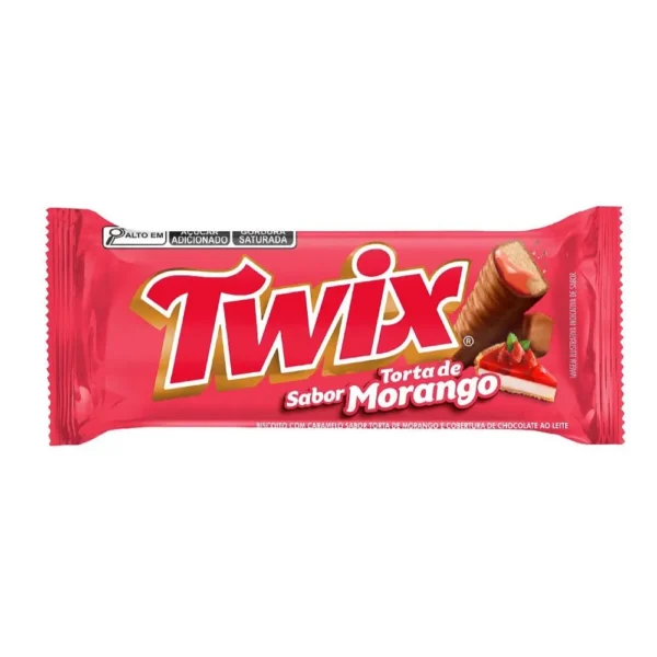 Twix Torta De Morango Stawberry Shortcake Flavour Chocolate (18 x 40g) - Brazil