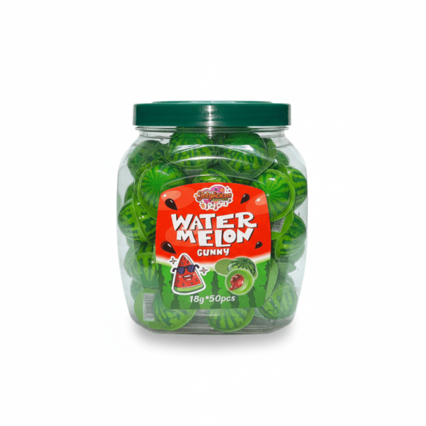 Jellylicious Watermelon Jelly Filled Gummy (50 x 18g) - Halal