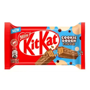 kitkat-4-finger-cookie-dough-milk-chocolate-biscuit-bar-415g-7258818 Nestle Kit Kat Cookie Dough (24 x 41.5g)
