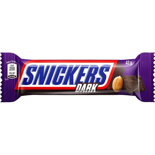 Snickers Dark Chocolate (20 x 42g) - Brazil
